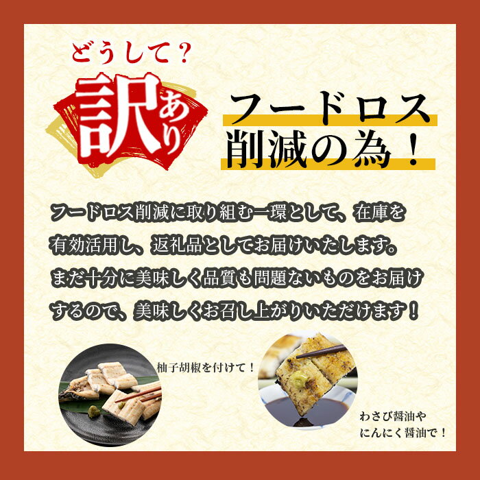 【ふるさと納税】【訳あり】鹿児島県大隅産！楠田の極うなぎ白焼き 10尾(計2.7kg以上・1尾あたり270g～299g) 国産 鹿児島県産 鰻 真空 冷凍 白焼き うなぎ 訳あり【楠田淡水】 wa0-004