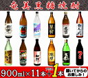 【ふるさと納税】奄美黒糖焼酎 蔵元めぐり 900ml瓶×11