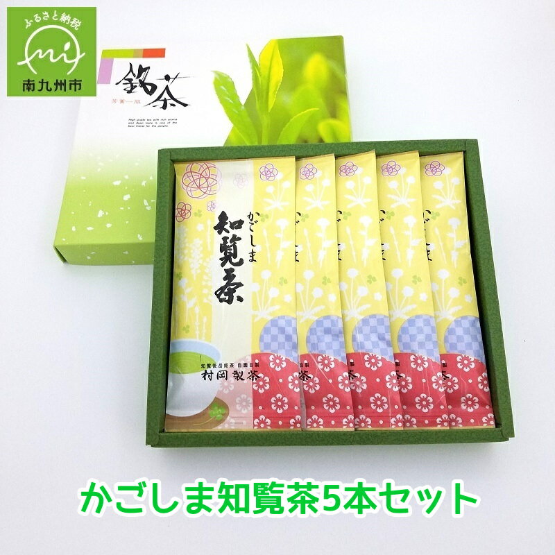 【ふるさと納税】かごしま知覧茶 100g 5本 計 500g