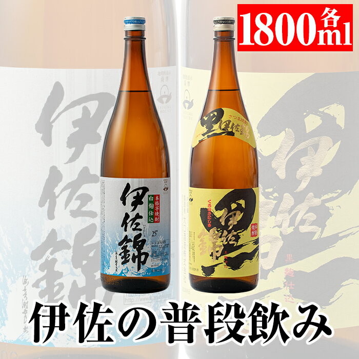 【ふるさと納税】伊佐の普段飲みセット！白伊佐錦、黒伊佐錦(1