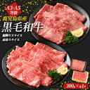 【ふるさと納税】<A3~A5等級>鹿児島県産黒毛和牛 霜降りスライス300g×赤身スライス300g(計600g)鹿児島県産 国産 九州 長島町 鹿児島県産肉 モモ モモ肉 ローストビーフ 牛肉 牛 和牛【コネクトライン】konekuto-6044(4)