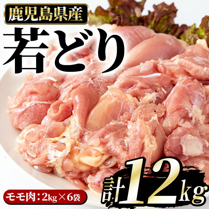 【ふるさと納税】若どりモモ肉(計12kg・2kg×6袋)鹿児