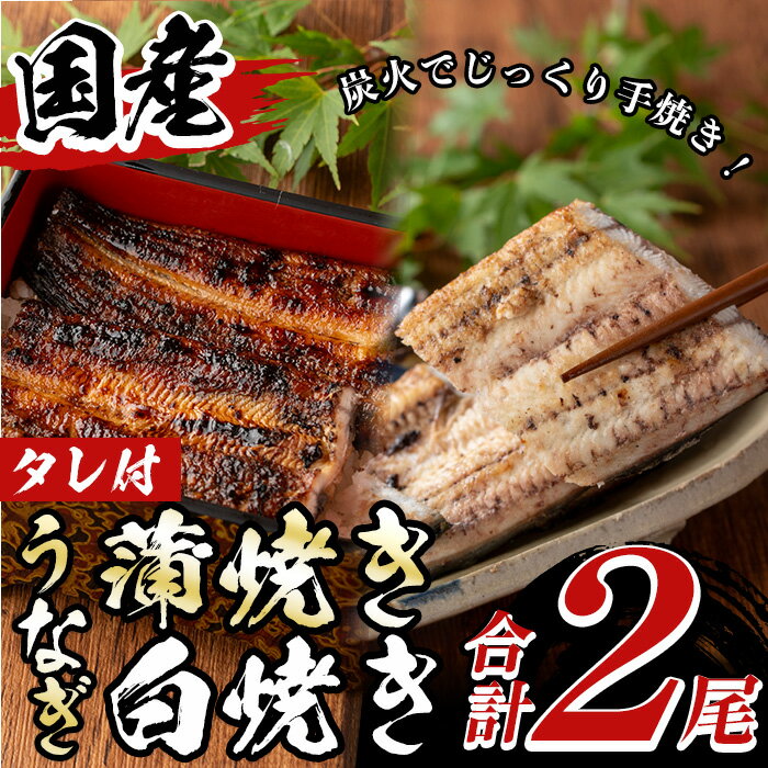 【ふるさと納税】国産！うなぎ蒲焼き1尾＆白焼き1尾セット(計2尾) 国産 九州産 鰻 ウナギ una
