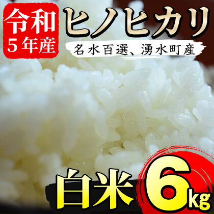 名水百選の郷！ヒノヒカリ白米6kg(2kg×3袋) 国産 九州産 鹿児島産 お米 おこめ 米 白米 ご飯 ごはん【仮屋産業】