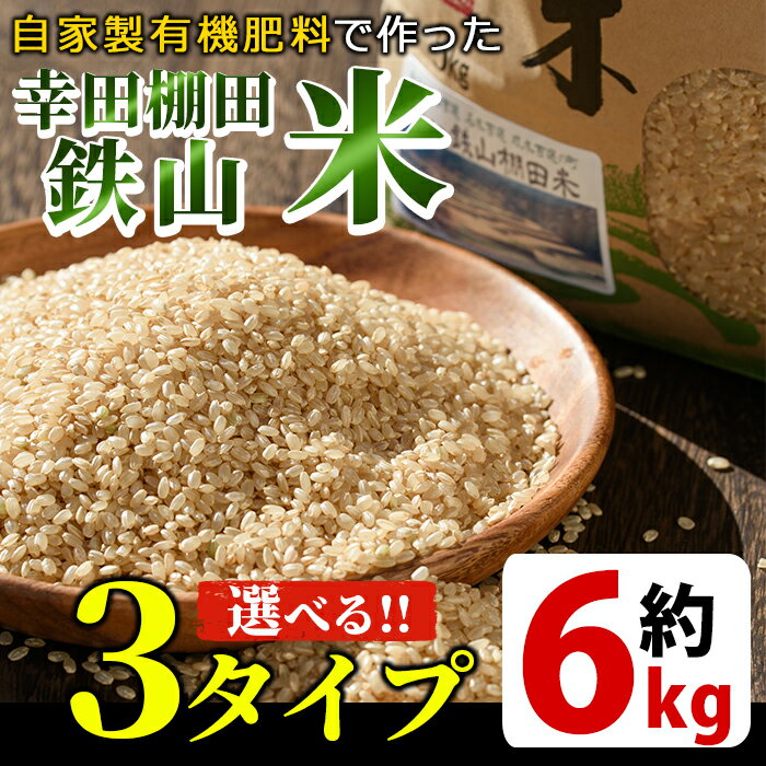 【ふるさと納税】＜選べる玄米・白米・無洗米＞6kg 日本棚田