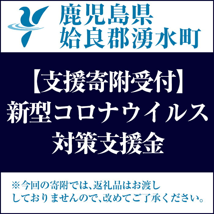 【ふるさと納税】【湧水町寄附受付】【返礼品なし】新型コロナウイルス対策支援寄附【湧水町】