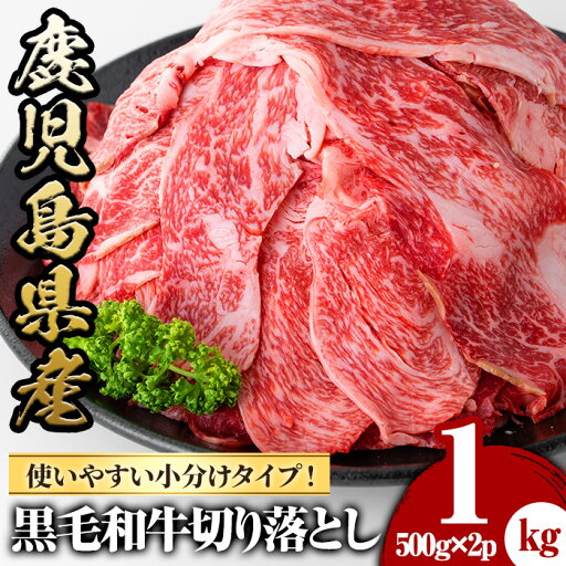 【ふるさと納税】鹿児島県産黒毛和牛切落し(計1kg・500g×2P) 国産 九州産 牛肉 黒牛 黒毛和牛 和牛 お肉 赤身 切り落とし 切り落し 焼肉 肉じゃが 野菜炒め 炒め物 冷凍【さつま屋産業】 【ふるさと納税】鹿児島県産黒毛和牛切落し(計1kg・500g×2P) 国産 九州産 牛肉 黒牛 黒毛和牛 和牛 お肉 赤身 切り落とし 切り落し 焼肉 肉じゃが 野菜炒め 炒め物 冷凍【さつま屋産業】