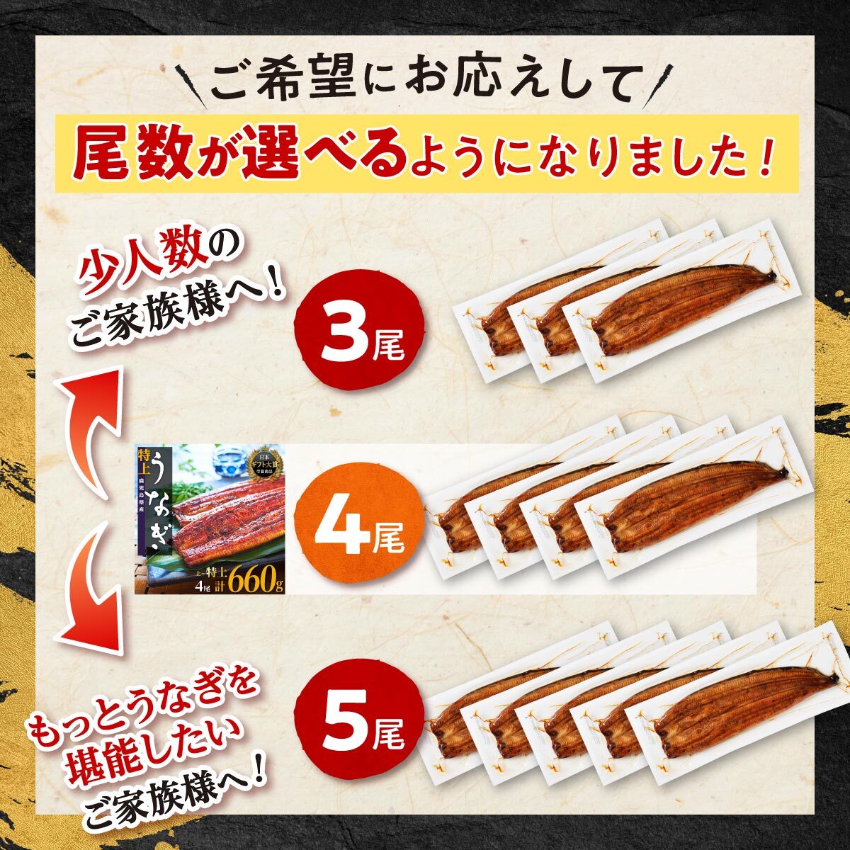 【ふるさと納税】うなぎ 総合ランキング 1位 獲得 鰻 長蒲焼3~5尾 | ふるさと納税 うなぎ 高級 ウナギ 鰻 訳あり 国産 蒲焼 蒲焼き たれ 鹿児島 大隅 大崎町 ふるさと 人気 送料無料