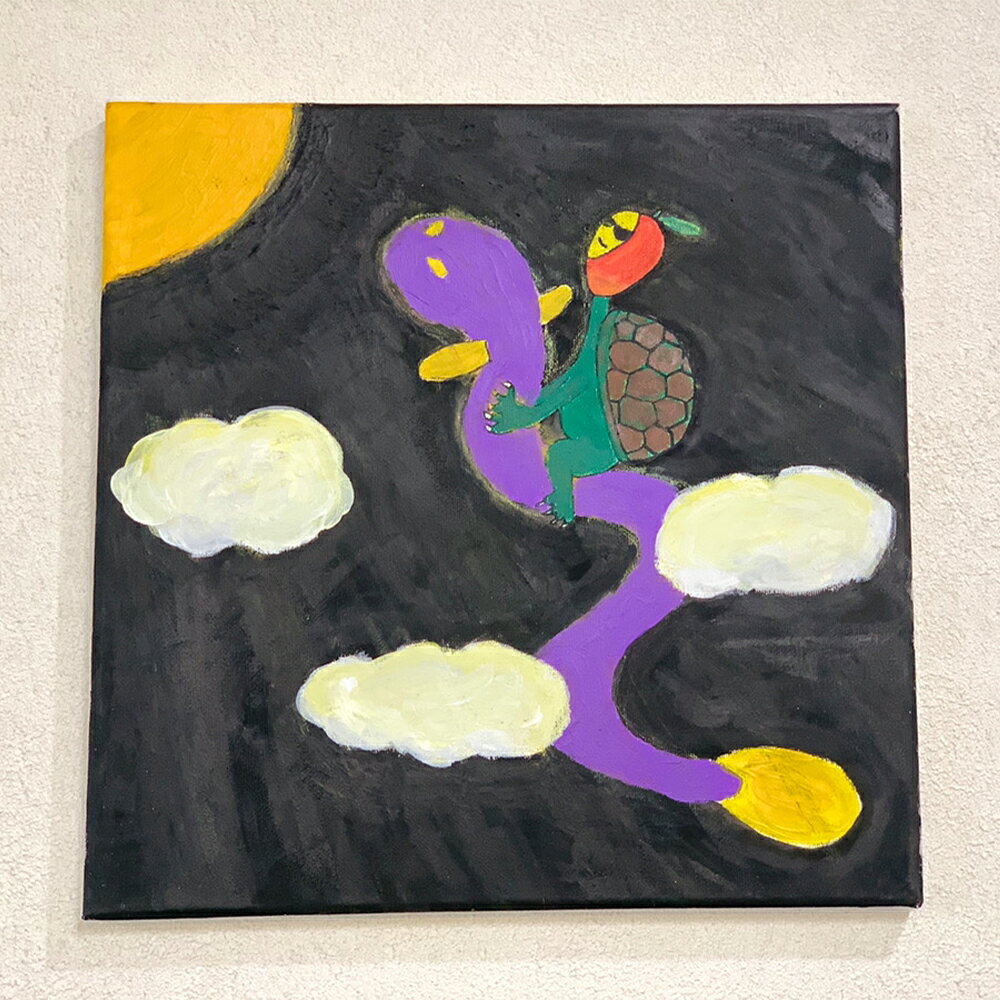 数量限定 大崎町ふるさとPR大使 天竺鼠・川原氏アート作品 《昇り鰻》 | アート 版画 絵 お笑い インテリア 鹿児島 鹿児島県 鹿児島県大崎町 工芸品 支援品 特産品