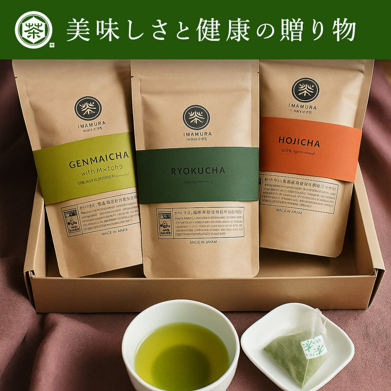 【ふるさと納税】No.057-1 ティーバッグ3種セット