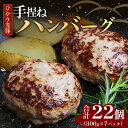 【ふるさと納税】【ひかり麦豚】ハンバーグセット サイズ違い 22個 (300g × 7パック) HM-705