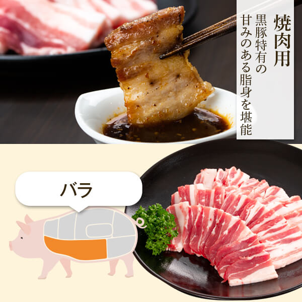 【ふるさと納税】黒豚豚肉特選黒豚焼肉とんかつセットバラ500gtimes;2ロース300gtimes;2モモ500g黒豚餃子12個入り和田養豚ミートセンターカルビ餃子豚バラ肉豚鹿児島お歳暮肝付町ふるさと納税