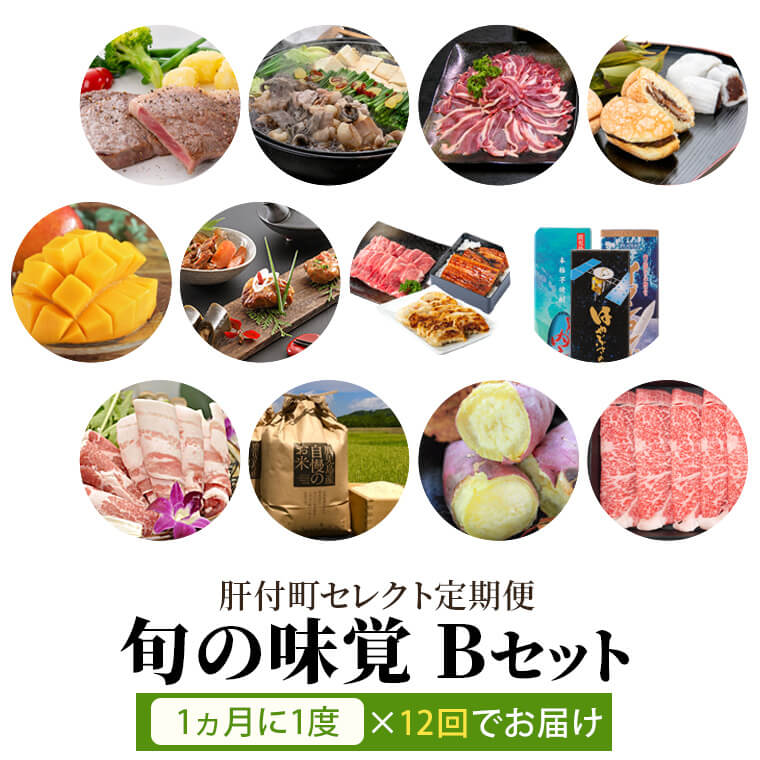 【ふるさと納税】肝付町 セレクト 定期便 《 ふるさと 旬の味覚 Bセット 》 【 月指定 全12回 】 肝付町 送料 無料