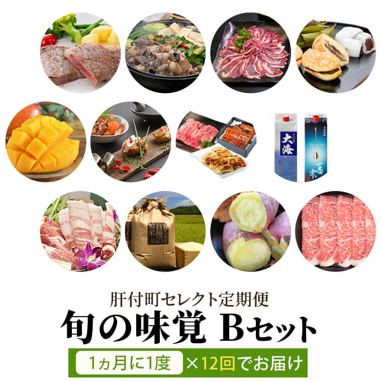 【ふるさと納税】肝付町 セレクト 定期便 《 ふるさと 旬の味覚 Bセット 》 【 月指定 全12回 】 肝付町 送料 無料