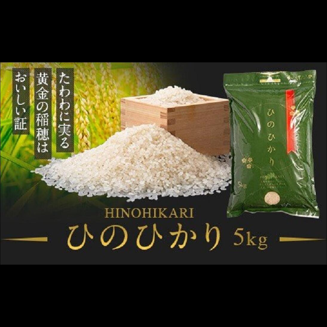 【ふるさと納税】鹿児島県産ひのひかり(5kg)肝付町の認定農業者が美味しいお米をお届...