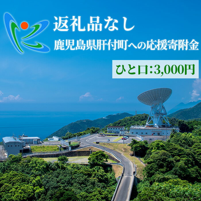 2位! 口コミ数「0件」評価「0」≪返礼品なし≫鹿児島県肝付町への応援寄附金 (3,000円分)【肝付町】