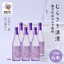 【ふるさと納税】 むらさき浪漫 25% 720ml 6本セット 焼酎 芋焼酎 お酒 焼酎南泉 父の日 敬老の日 食品 グルメ お取り寄せ おすそわけ お正月 人...