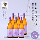 【ふるさと納税】 むらさき浪漫 25% 1800ml 6本セット 焼酎 芋焼酎 お酒 焼酎南泉 父の日 敬老の日 食品 グルメ お取り寄せ おすそわけ お正月 ...