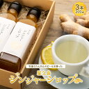 【ふるさと納税】屋久島ジンジャーシロップ大(200ml)×3本セット 鹿児島県 屋久島町 鹿児島 屋久島 支援品 ふるさと 納税 支援 返礼品 お取り寄せ お土産 ジンジャーシロップ ジンジャー ジンジャーエール 九州 生姜シロップ しょうがシロップ しょうが 生姜 炭酸割り