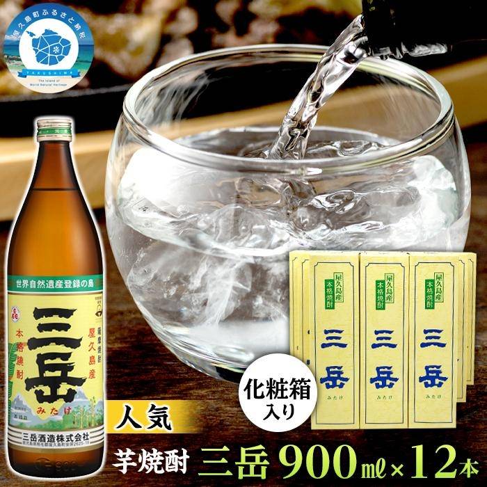 【ふるさと納税】焼酎一升瓶　三岳6本+紅茶セットプラケース 