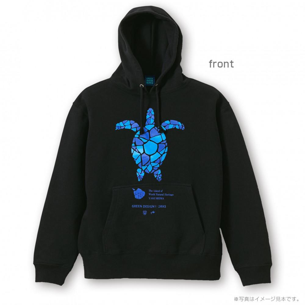 【ふるさと納税】屋久島ガーディアンズ(ウミガメ)パーカー【サイズ選択可能】 | 衣料 ファッション トップス 人気 おすすめ