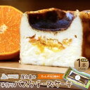 【ふるさと納税】屋久島の手作りバスクチーズケーキ (たんかん) | チーズ ケーキ スイーツ デザート お菓子 洋菓子 おかし 果物 くだもの フルーツ 柑橘 レモン お取り寄せ グルメ 人気 おすすめ 鹿児島県