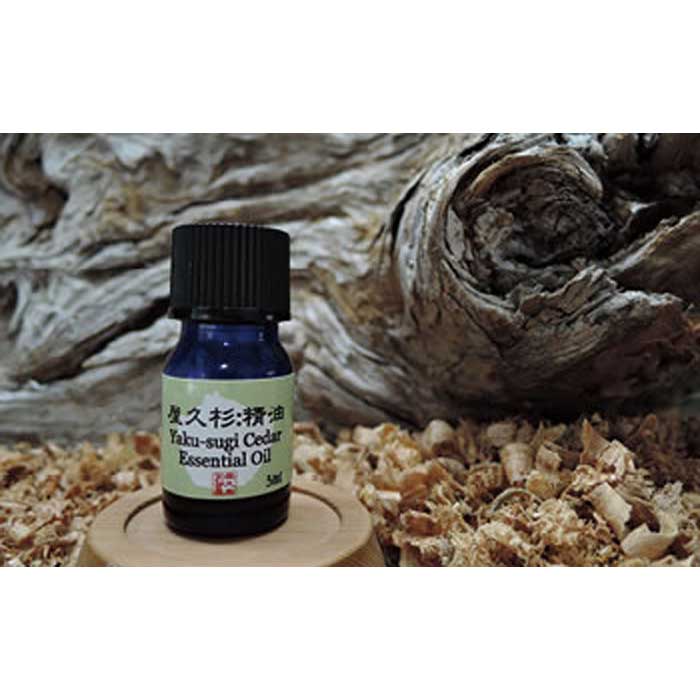 【ふるさと納税】屋久杉精油(5ml)【月間10本限定】