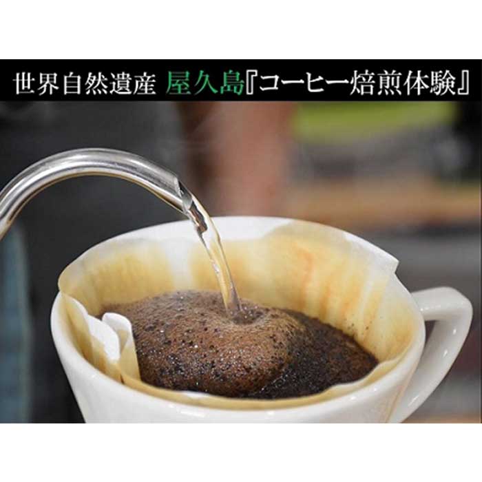 【ふるさと納税】屋久島でする、はじめての 『おうちでできるコーヒー焙煎体験』 ワークショップ受講券 | 鹿児島県 屋久島町 鹿児島 屋久島 鹿児島県屋久島 鹿児島県屋久島町 ふるさと 納税 ワークショップ コーヒー 珈琲 焙煎 体験 こーひー