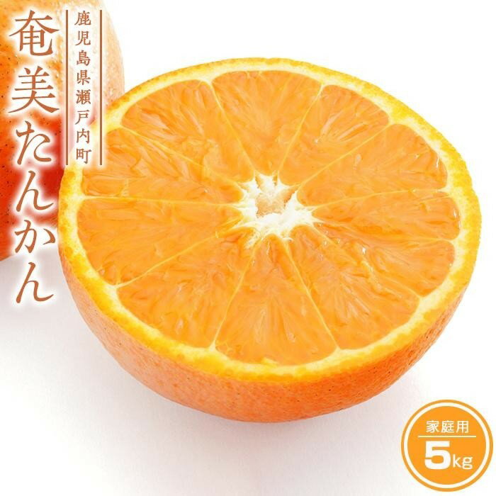 18位! 口コミ数「1件」評価「4」【2026年発送 先行予約】武富農園 訳あり 奄美たんかん 約5kg ご家庭用 | わけあり フルーツ くだもの 果物 奄美 奄美大島 瀬戸内町 鹿児島県 九州 お取り寄せ 国産 おすすめ 先行受付 ･･･ 