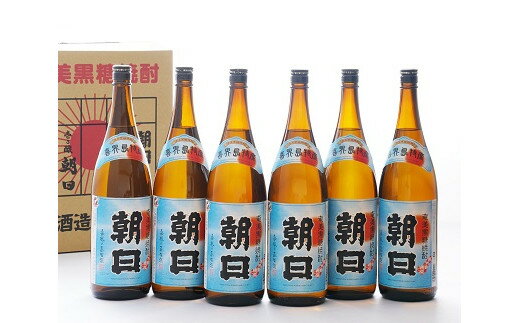 4位! 口コミ数「0件」評価「0」黒糖焼酎「朝日」25％・1800ml(一升瓶)×6本セット