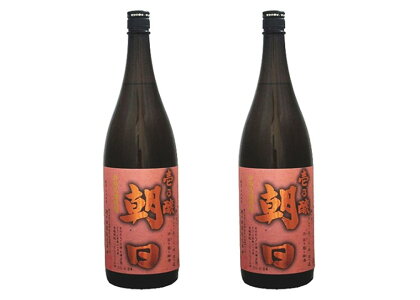 【黒糖焼酎】壱乃醸朝日( 25度)　一升瓶(1800ml)×2本【朝日酒造】