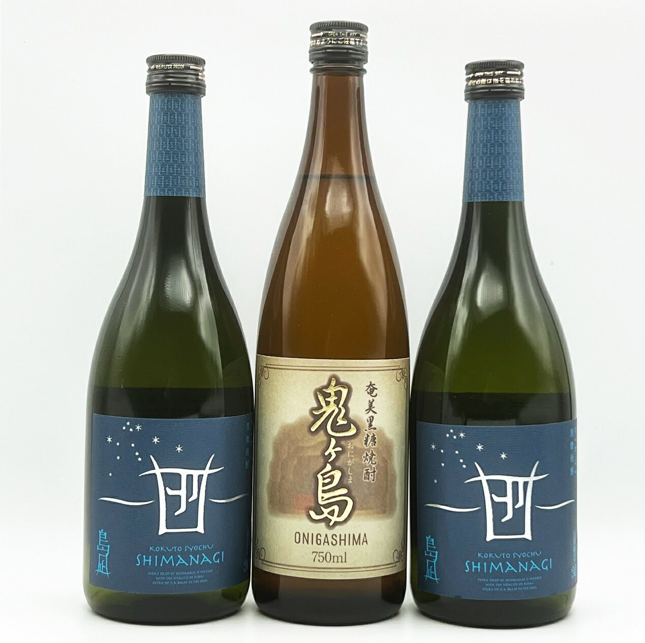 【ふるさと納税】【黒糖焼酎3本セット】「島凪」30度・720