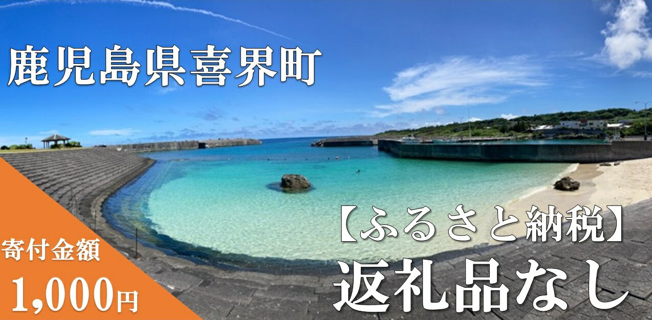 【ふるさと納税】寄附のみの応援受付　1,000円(返礼品なし)