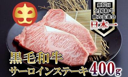 【うしの中山】 サーロイン ステーキ　計400g【日付指定不可】