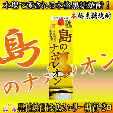 【ふるさと納税】奄美本格黒糖焼酎　島のナポレオン1,800mlパック　30本セット