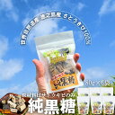 【ふるさと納税】世界自然遺産 徳之島産さとうきび100%使用 徳之島の純黒糖(6袋)( 黒糖 甘味 和菓子 さとうきび お茶請け 調味料 こだわり レターパック...