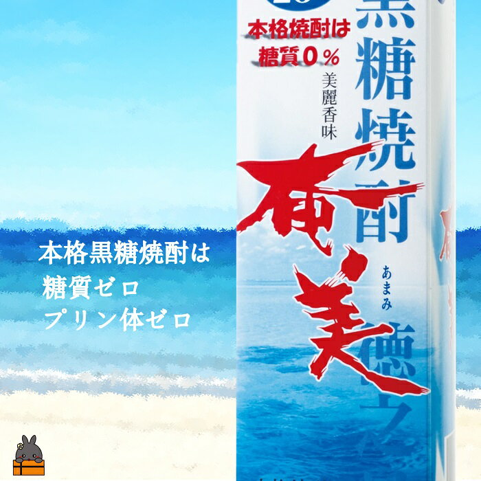 【ふるさと納税】《蔵元直送便》本格黒糖焼酎 奄美25度パック1800ml×2本