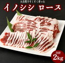 【ふるさと納税】大自然ですくすく育ったあまぎのやましし ローススライス 合計2kg ジビエ イノシシ いのしし 肉 猪肉 ロース スライス しゃぶしゃぶ 鍋 焼...