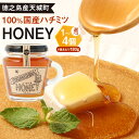 【ふるさと納税】徳之島産 100% HONEY ハチミツ 180g <容量が選べる> 1~4個 立淡雪せんだん草 ハニー はちみつ 蜂蜜 国産 九州 鹿児島県 天城町 送料無料