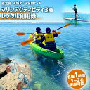 【ふるさと納税】徳之島 天城町 マリンアクティビティ 3種 利用券 ペアカヤック スタンドアップパドル SUP シュノーケリング 体験 レンタルチケット マリン...
