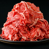 【ふるさと納税】鹿児島県産黒毛和牛赤身切落し1kg(500g×2)