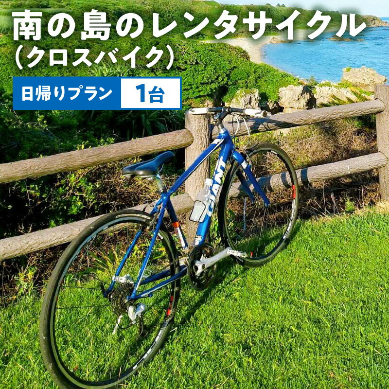 【ふるさと納税】クロスバイク レンタサイクル レンタル 1台 日帰り プラン 南の島 Giant エスケープR...