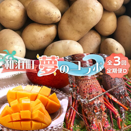 【ふるさと納税】3回 夢のコラボ 定期便 D じゃがいもアローワ 完熟 アップルマンゴー 天然 伊勢海老 じゃがいも アローワ 果物 フルーツ マンゴー 魚介類 海老 グルメ 南国 鹿児島県 和泊町 お取り寄せ お取り寄せグルメ 送料無料 【ふるさと納税】3回 夢のコラボ 定期便 D じゃがいもアローワ 完熟 アップルマンゴー 天然 伊勢海老 じゃがいも アローワ 果物 フルーツ マンゴー 魚介類 海老 グルメ 南国 鹿児島県 和泊町 お取り寄せ お取り寄せグルメ 送料無料