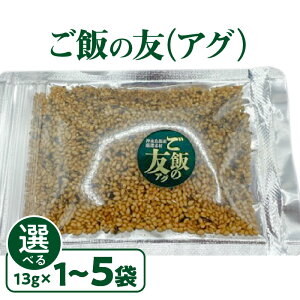【ふるさと納税】<選べる> ご飯の友 アグ 13g × 1袋 ~ 5袋 ふりかけ ご飯のお供 おにぎり 混ぜ込み きくらげ パパイヤ 塩 手作り 沖永良部 沖永良部島 郵送 ポスト投函 島の恵み工房 サロンバー エスポワール 鹿児島 和泊町 おすすめ ランキング プレゼント ギフト