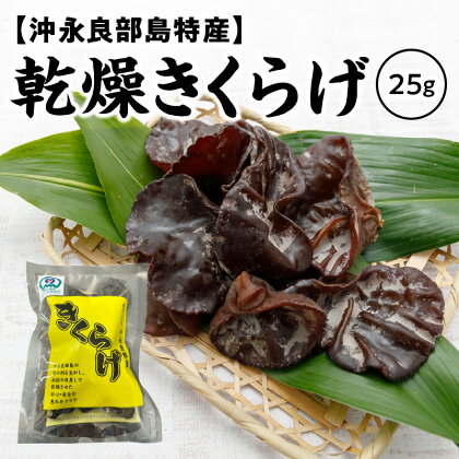 乾燥 きくらげ 1袋 25g 沖永良部島 特産 国産 グルメ きのこ ヘルシー食材 乾燥きくらげ 料理 乾物 食材 材料 食品 安心 安全 南国きのこ苑 まるとよ農産 九州 鹿児島県 和泊町 お取り寄せ 送料無料