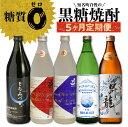  黒糖焼酎 5か月 定期便 をちみづ 天下一 赤ラベル 青ラベル 昇龍 900ml 沖永良部島 知名町 お酒 アルコール 常温 黒糖 焼酎 鹿児島県 お取り寄せ 飲み物 奄美群島 銘品 瓶 送料無料