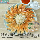 【ふるさと納税】かめかめ島餃子 (しそ・にんにくなし) 30個 × 2袋 | 香るとりしそ餃子(若鶏・にんにくなし) かめかめ餃子(豚肉・にんにくなし) やんばる若鶏 | 包みたて 工場直売 餃子 シママース | 簡単調理 手軽 | 餃子 豚肉 鶏肉 出汁 沖縄 お取り寄せ グルメ 冷凍