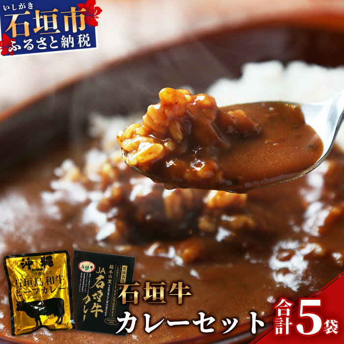 28位! 口コミ数「0件」評価「0」【ご当地ビーフカレー食べ比べセット】JA石垣牛カレー200g×2箱＆石垣島和牛ビーフカレー 160g×3袋【合計880g】お土産にも大人気の･･･ 