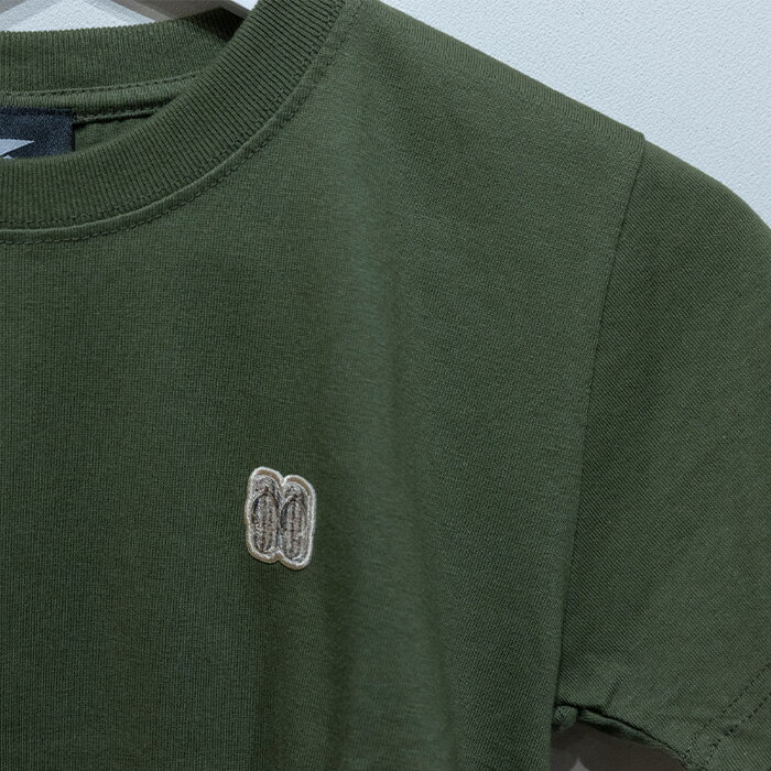 【ふるさと納税】【キッズ用】オリジナルTシャツ 島SABA WPN TEE【カラー:グリーン】【サイズ:120サイズ】KB-130