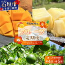 【ふるさと納税】<選べる内容>島のおいしいを贅沢に!【定期便】よくばり定期便(パイナップル3種、マンゴー1種、マイヤーレモン) | マンゴー パイン パイナップ...
